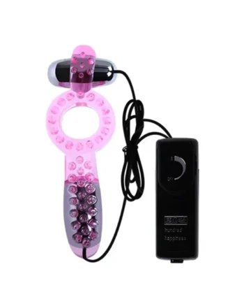 Double Vibrating Cock Ring Couple Collection Pink