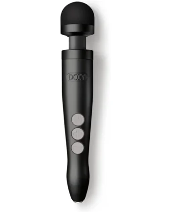 Doxy “Die Cast 3R” Massager Wand – Black