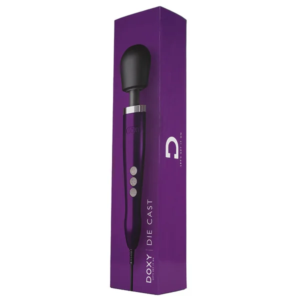Doxy Die Cast Wand Massager - Purple