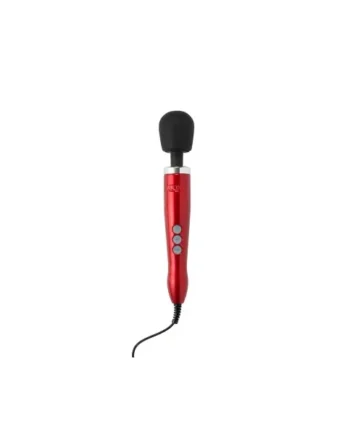 Doxy Die Cast Wand Vibrator, Red