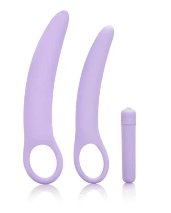 DR LAURA BERMAN ISABELLE SET OF 2 VIBRATING SILICONE DILATORS
