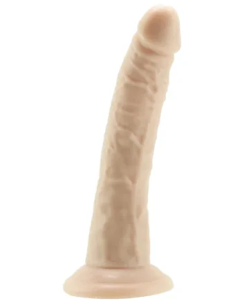 Dr. Skin 7 Inch Cock with Suction Cup in Beige