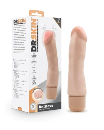 Dr Skin 7" Vibrator Dr Steve by Blush Novelties