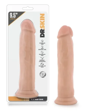Dr. Skin - 9.5 Inch Cock - Vanilla