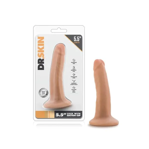 Dr Skin Cock Realistic Dildo 5.5" by Blush Novelties