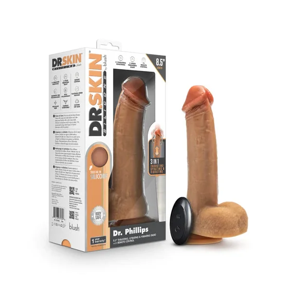 Dr Skin Dr Phillips Thrusting Vibrator by Blush