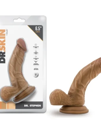 Dr. Skin - Dr. Stephen - 6.5 Inch Dildo With Balls - Tan