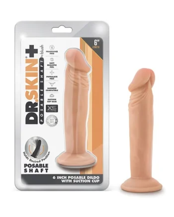 Dr. Skin Plus 6 Inch Posable Dildo