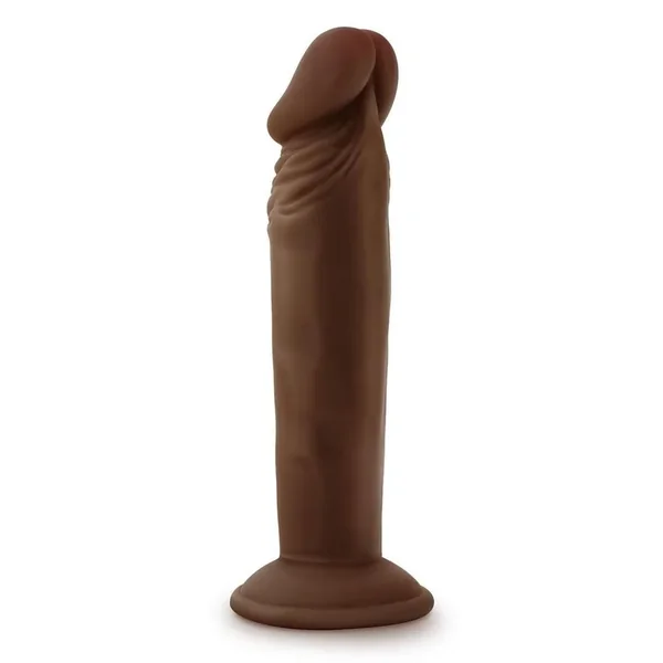 Dr. Skin Plus Gold Collection Posable Dildo 6in – Chocolate