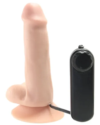 Dr. Spin 6 Inch Gyrating Realistic Dildo in Vanilla