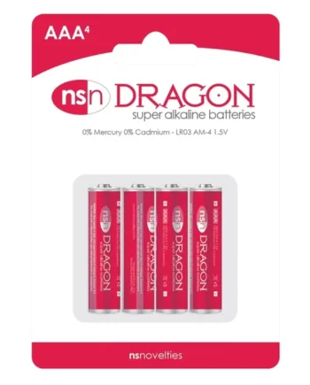 Dragon Alkaline Batteries – AAA Pack of 4