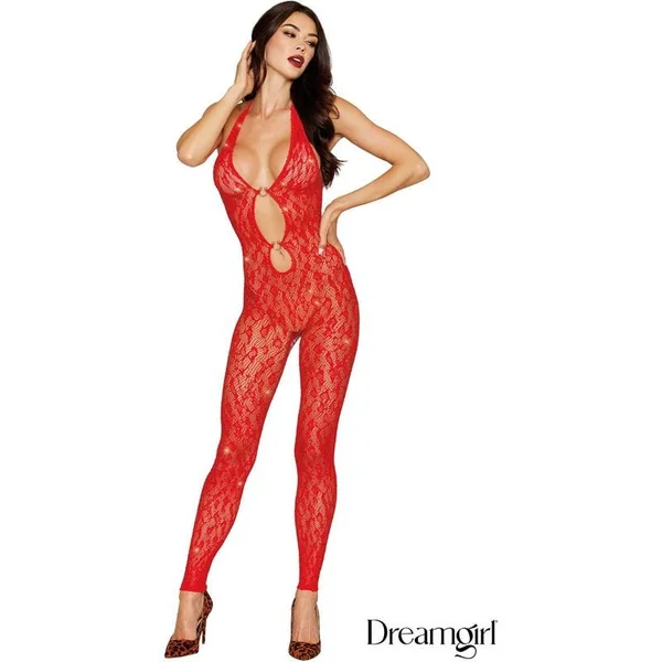 Dreamgirl Lingerie - Bodysuit with rhinestone 0517
