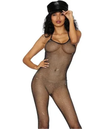 Dreamgirl Lingerie - Silver Bodysuit 0414