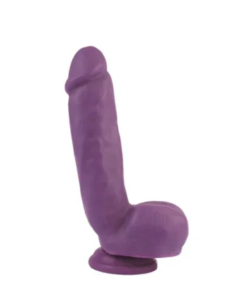 Dual Density Dildo Purple 8.2
