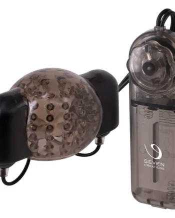 Dual Power Vibrating Penis Head Sleeve