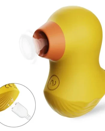 Duck-Shaped Sucking Vibrator
