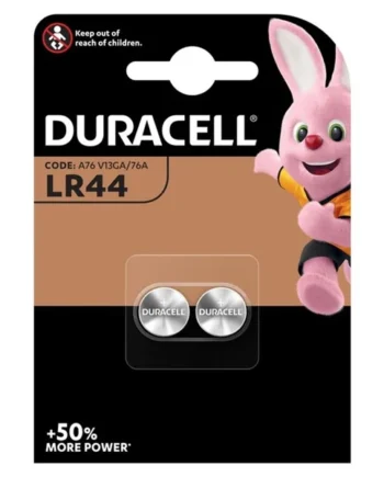 DURACELL - BATTERY LR44 1,5V 2 UNITS