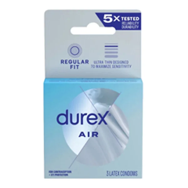Durex Air Condom- 3 Pack