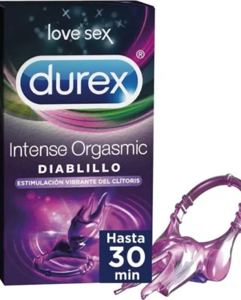 Durex intense orgasmic diablillo vibrating penis ring sex toy clitoral stimulation