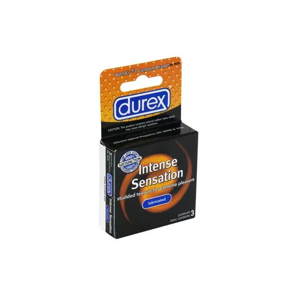 DUREX INTENSE SENSATION 3PK