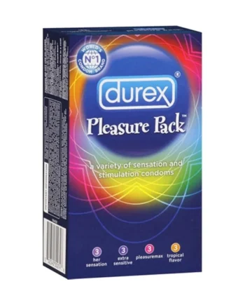 Durex Pleasure Pack - 12 Assorted Condoms