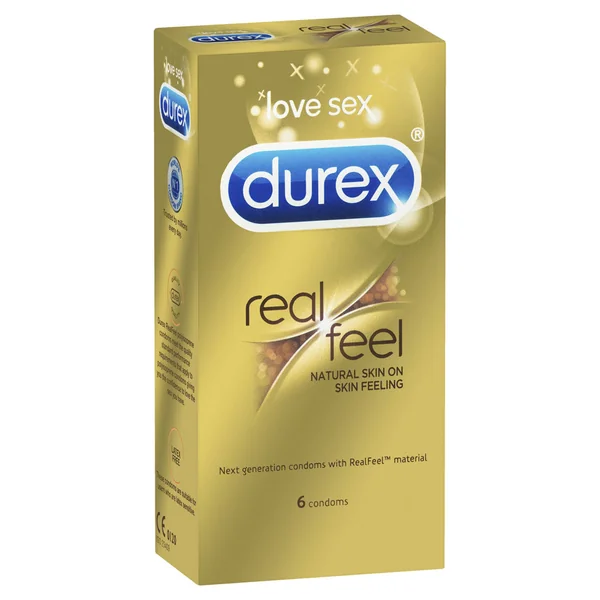 Durex - Real Feel Latex-Free Condoms - 6 Pack