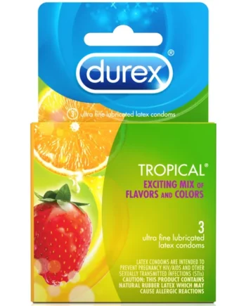 Durex Tropical Flavors 3pk
