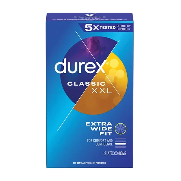 Durex XXL Condoms – Pack of 12