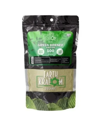 Earth Kratom 100g Powder Green Borneo