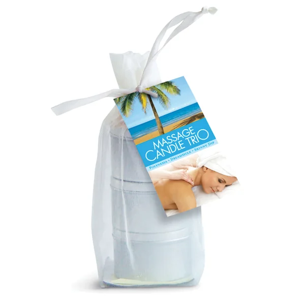 Earthly Body 3-in-1 Massage Candle - 2oz 3 Pack