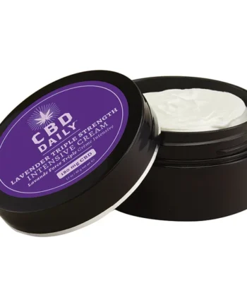 Earthly Body CBD Daily Intensive Cream Triple Strength - Lavender 1.7oz