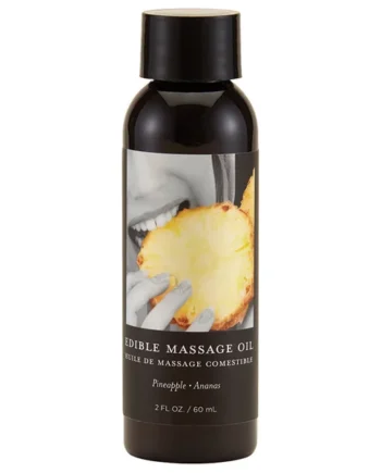 Earthly Body Edible Massage Oil - Pineapple 2oz