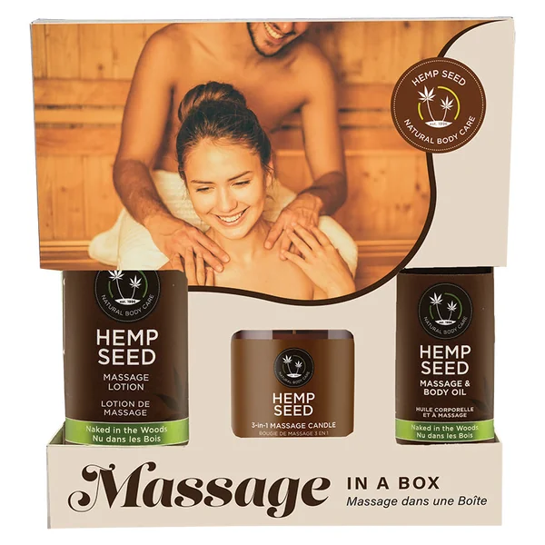 Earthly Body Massage in A Box: Naked In The Woods Scent