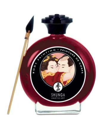 Edible Body Paint - Sparkling Strawberry Wine - - 3.5 Fl. Oz. / 100 ml