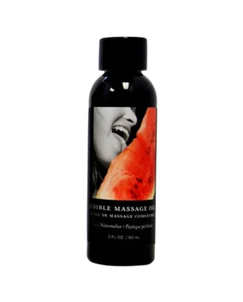 Edible Massage Oil - Watermelon - 2 Fl. Oz.