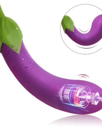 Eggplant G Spot Vibrator - Domlust Anal Dildo Vibrating Anal Plug