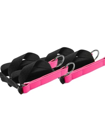 Electra Play Things Bed Restraint Straps in Neon Pink