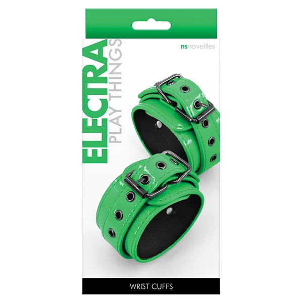 Electra Play Things Wrist Cuffs - Green