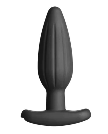 ELECTRASTIM - SILICONE BLACK ROCKER BUTT PLUG MEDIUM