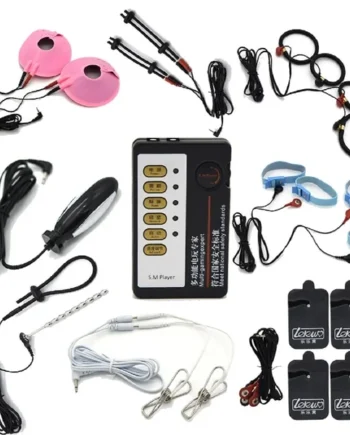 Electro Shock Anal Plug Penis Plug Cock Rings Medical Themed Toys Massage Pad Nipple Clamps For Men Electric Stimulate Sex Toys