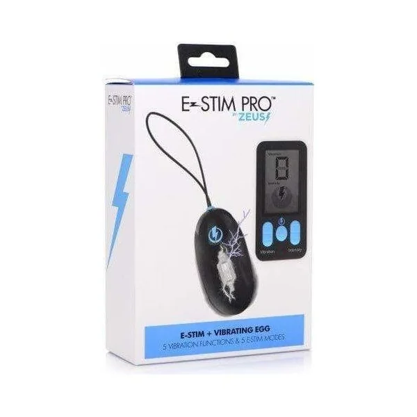 Electrostimulation - E-Stim Pro Zeus - Vibrating Egg