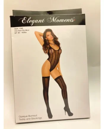 Elegant Moments Teddy & Stockings OS