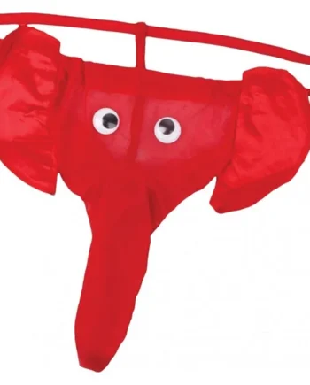 Elephant Thong - Red - One Size