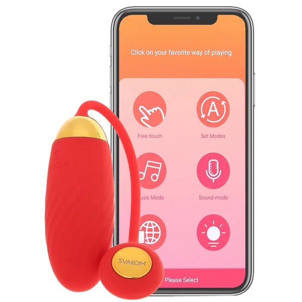 Ella Neo App Controlled Bullet Vibe in Red