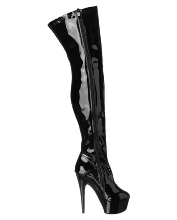 Ellie Shoes Fantasy 6" Stiletto Platform Thigh-High Boot