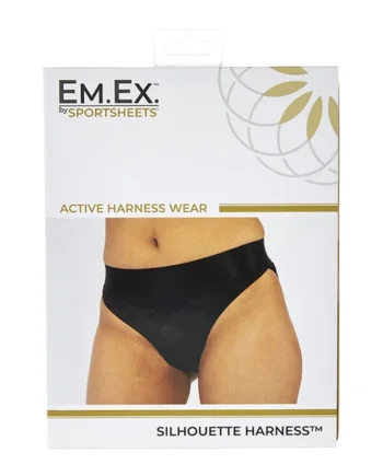 Em Ex Silhouette Brief Harness by Sportsheets