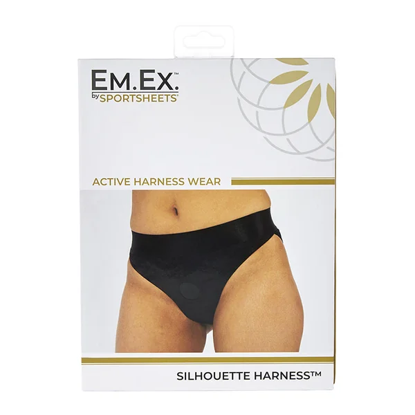 Em Ex Silhouette Brief Harness by Sportsheets