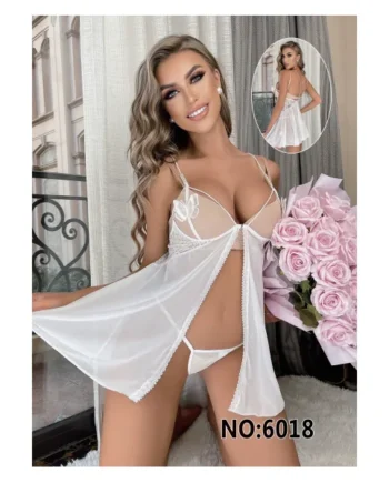 EmberIntimacy Angelic Whisper Babydoll Set