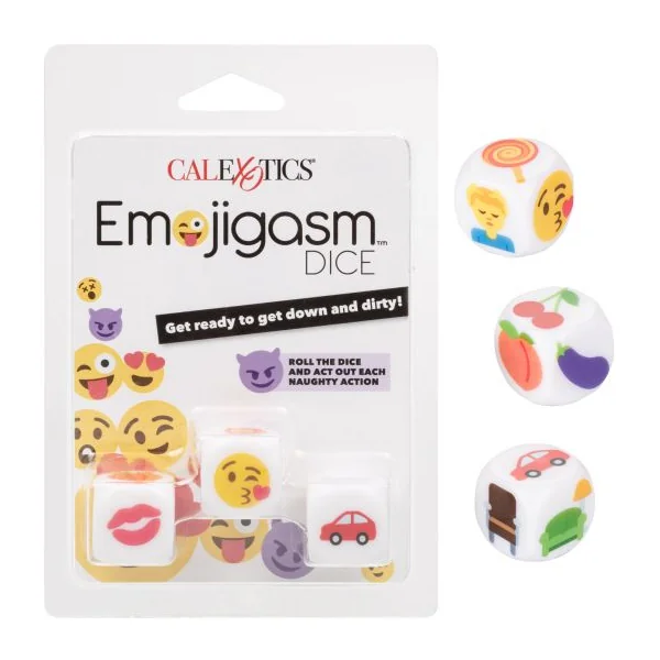 Emojigasm Dice Game by Cal Exotics