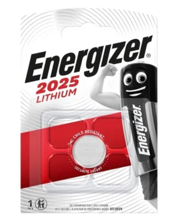 ENERGIZER - BATTERY LITHIUM BUTTON CR2025 3V 1 UNIT